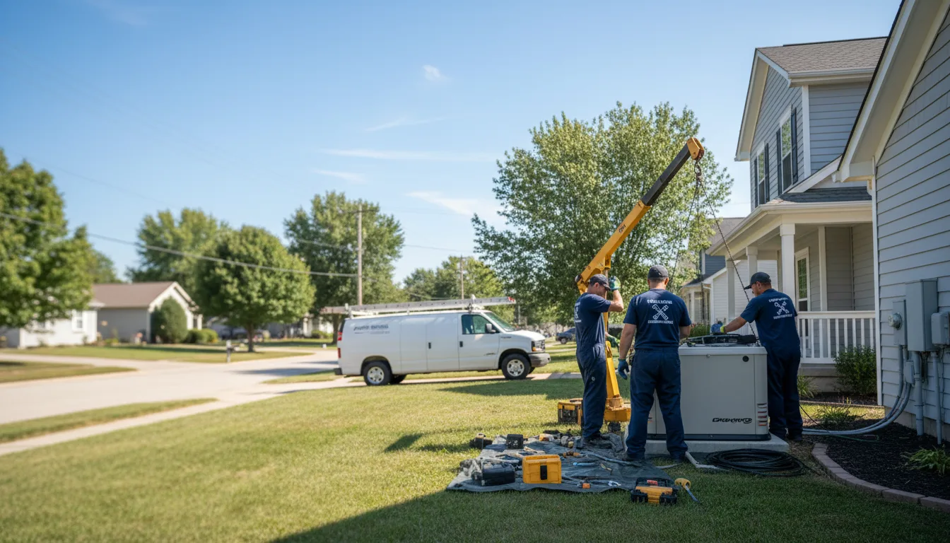 Generator Installation in Saxon, WV near me